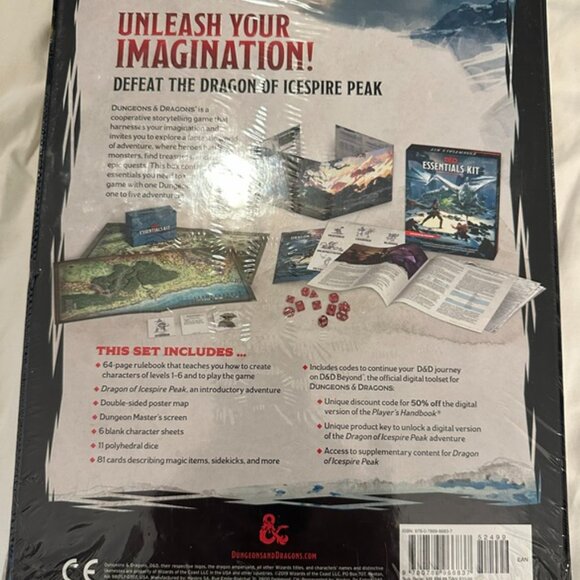 D&D 5e: Ultimate Intro Bundle (Starter, Essentials Kits + Master's Tome) - Picture 4 of 16